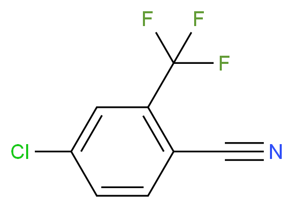 4-Chloro-2-(trifluoromethyl)benzonitrile_分子结构_CAS_320-41-2)