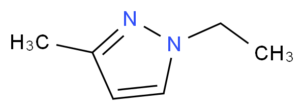 1-Ethyl-3-methyl-1H-pyrazole_分子结构_CAS_)