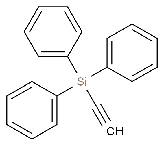 ethynyltriphenylsilane_分子结构_CAS_6229-00-1