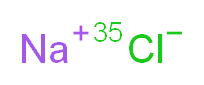 sodium (<sup>3</sup><sup>5</sup>Cl)chloride_分子结构_CAS_20510-55-8