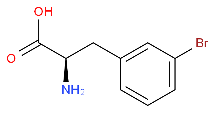 3-BROMO-D-PHENYLALANINE_分子结构_CAS_82311-69-1)