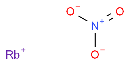 硝酸铷, Puratronic&reg;_分子结构_CAS_13126-12-0)