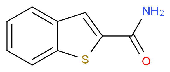 1-benzothiophene-2-carboxamide_分子结构_CAS_6314-42-7