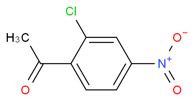1-(2-chloro-4-nitrophenyl)ethan-1-one_分子结构_CAS_67818-41-1