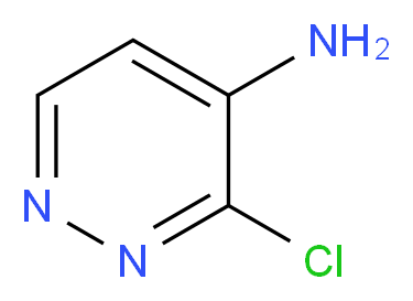 3-Chloropyridazin-4-amine_分子结构_CAS_55928-83-1)