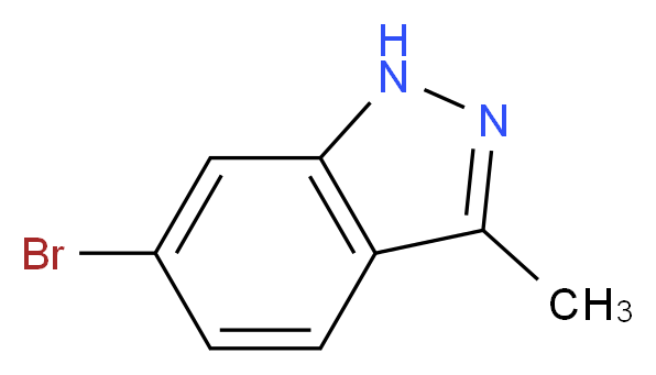 6-Bromo-3-methyl indazole_分子结构_CAS_7746-27-2)