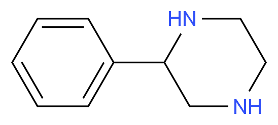 2-苯基哌嗪_分子结构_CAS_5271-26-1)