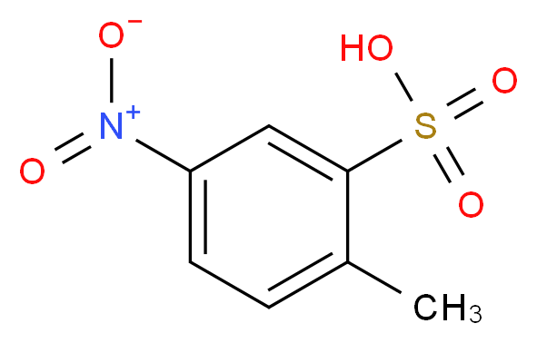 2-methyl-5-nitrobenzene-1-sulfonic acid_分子结构_CAS_121-03-9