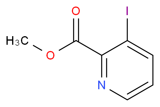 Methyl 3-iodopicolinate_分子结构_CAS_380381-28-2)