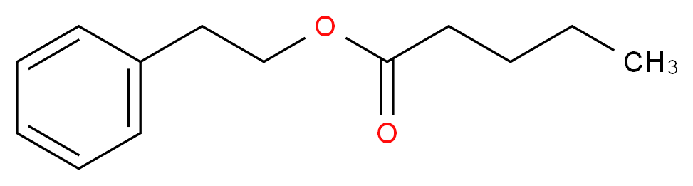 &beta;-PHENYLETHYL VALERATE_分子结构_CAS_7460-74-4)