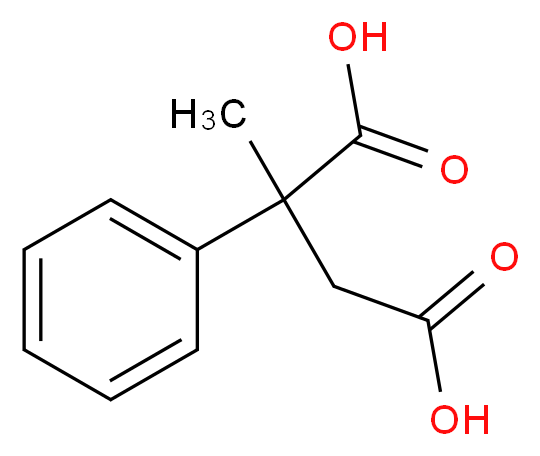 2-methyl-2-phenylbutanedioic acid_分子结构_CAS_34862-03-8