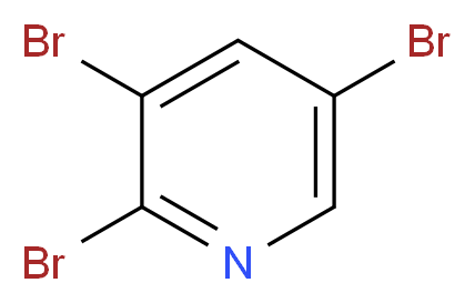 2,3,5-tribromopyridine_分子结构_CAS_75806-85-8