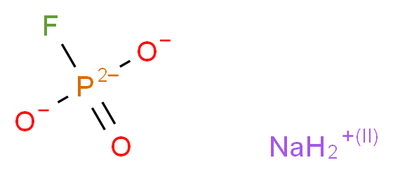 Sodium monofluorophosphate 94%_分子结构_CAS_7631-97-2)