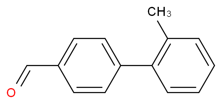 2'-methylbiphenyl-4-carbaldehyde_分子结构_CAS_108934-21-0)