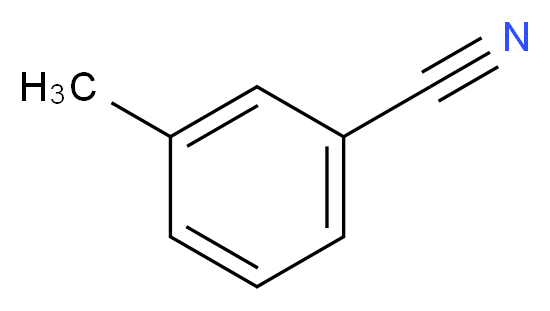 m-TOLUNITRILE_分子结构_CAS_620-22-4)