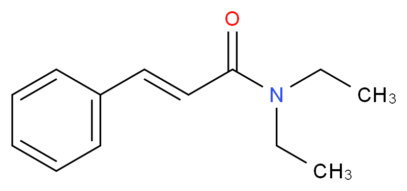 N,N-Diethyl-3-phenylacrylamide_分子结构_CAS_)