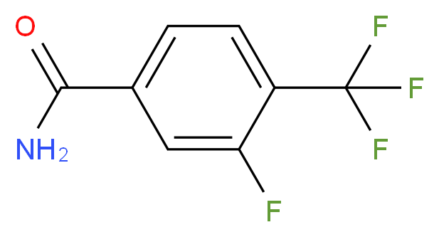 3-fluoro-4-(trifluoromethyl)benzamide_分子结构_CAS_247170-27-0