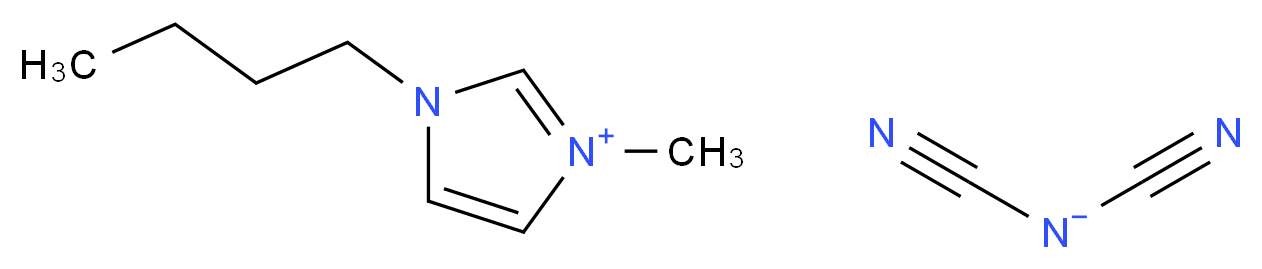 1-butyl-3-methyl-1H-imidazol-3-ium; dicyanoazanide_分子结构_CAS_448245-52-1