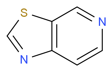 [1,3]thiazolo[5,4-c]pyridine_分子结构_CAS_273-75-6