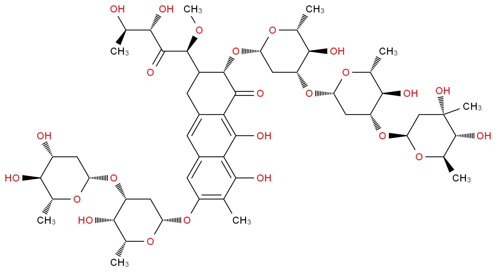 Plicamycin_分子结构_CAS_18378-89-7)