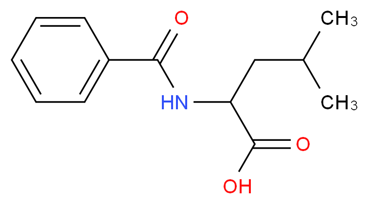 4-methyl-2-(phenylformamido)pentanoic acid_分子结构_CAS_17966-67-5