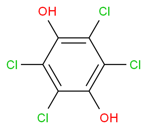 四氯氰醌_分子结构_CAS_87-87-6)