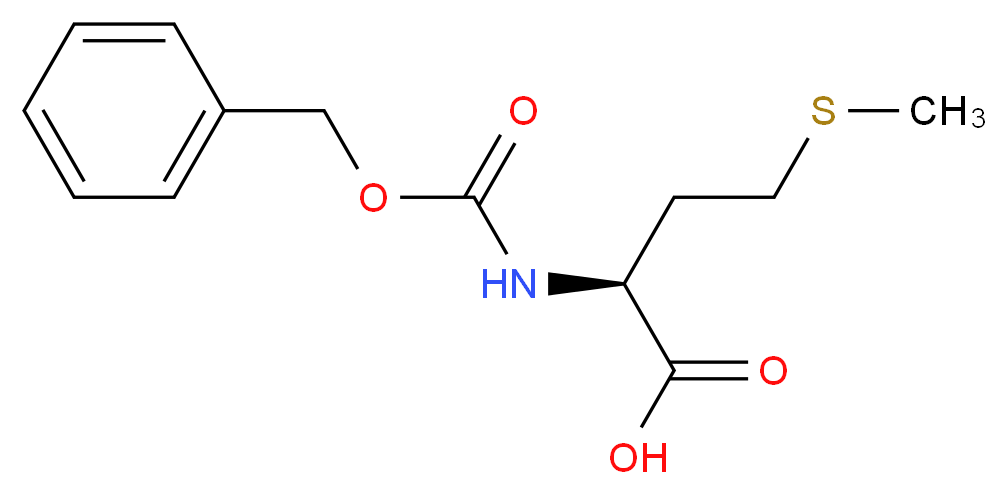 Z-L-蛋氨酸_分子结构_CAS_1152-62-1)