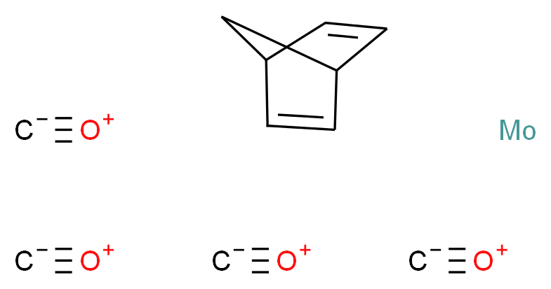 bicyclo[2.2.1]hepta-2,5-diene tetrakis(methanidylidyneoxidanium) molybdenum_分子结构_CAS_12146-37-1