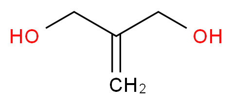 2-methylidenepropane-1,3-diol_分子结构_CAS_3513-81-3