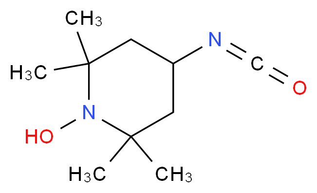 4-Isocyanato-TEMPO, Technical grade (approximately 85%)_分子结构_CAS_88418-69-3)