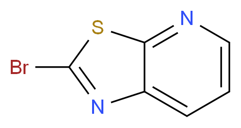 2-Bromothiazolo[5,4-b]pyridine_分子结构_CAS_412923-40-1)