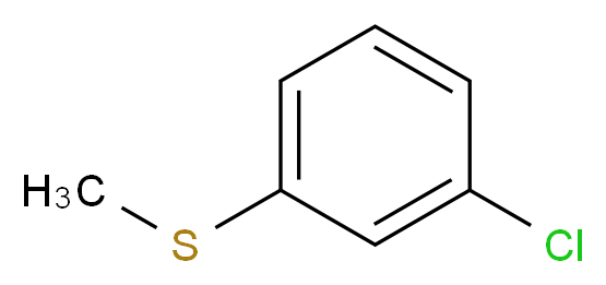 3-Chlorothioanisole_分子结构_CAS_4867-37-2)