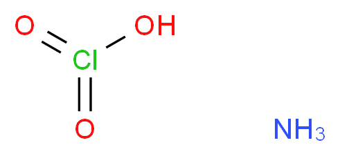 Ammonium chlorate_分子结构_CAS_10192-29-7)