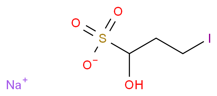 SODIUM IODOPROPANOLSULFONATE_分子结构_CAS_)
