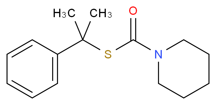 哌草丹_分子结构_CAS_61432-55-1)