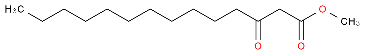 Methyl 3-Oxotetradecanoate_分子结构_CAS_22348-97-6)