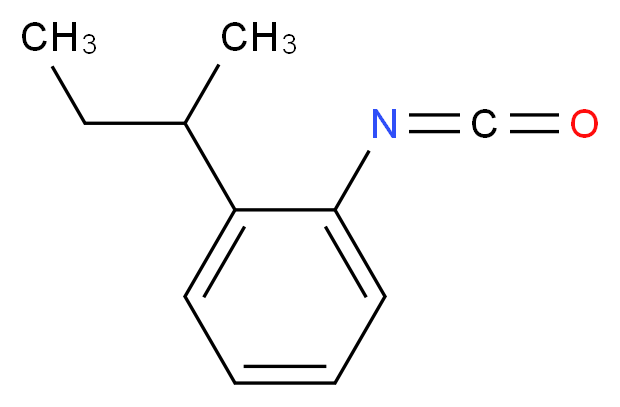 2-仲丁基异氰酸苯酯_分子结构_CAS_480439-17-6)