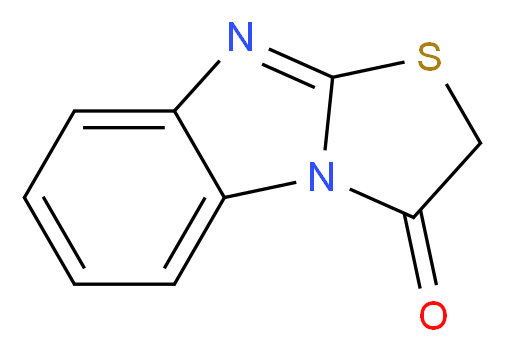 [1,3]Thiazolo[3,2-a]benzimidazol-3(2H)-one_分子结构_CAS_3042-01-1)