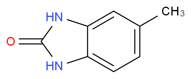 5-methyl-2,3-dihydro-1H-1,3-benzodiazol-2-one_分子结构_CAS_5400-75-9