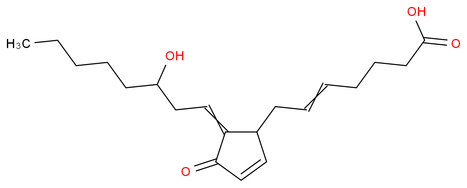 &delta;12-PROSTAGLANDIN J2_分子结构_CAS_87893-54-7)