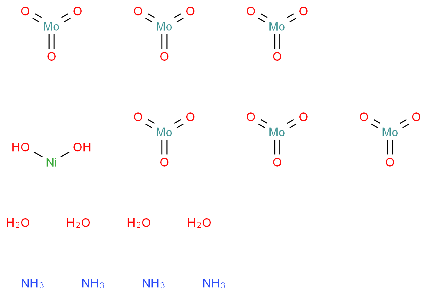 AMMONIUM-6-MOLYBDONICKELATE (II)_分子结构_CAS_)