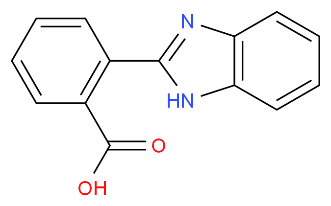 2-(1H-Benzo[d]imidazol-2-yl)benzoic acid_分子结构_CAS_16529-06-9)