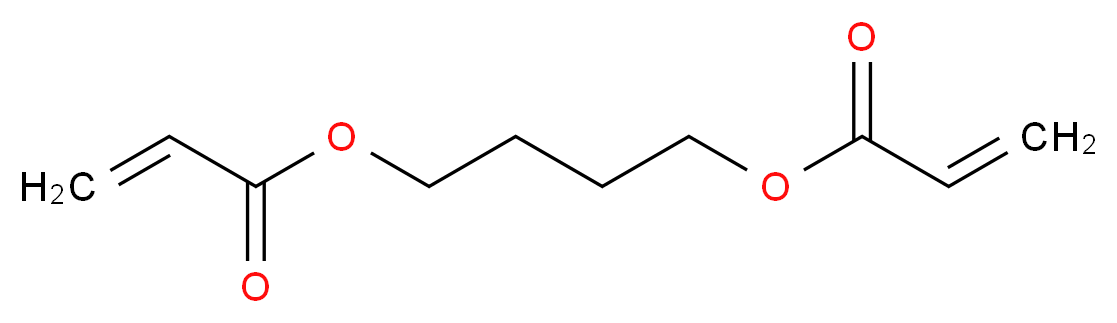 4-(prop-2-enoyloxy)butyl prop-2-enoate_分子结构_CAS_1070-70-8