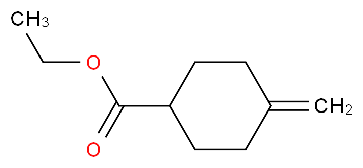 Ethyl 4-methylenecyclohexanecarboxylate_分子结构_CAS_145576-28-9)