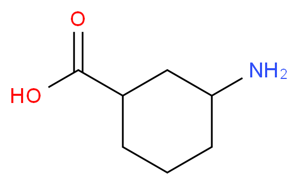 3-Aminocyclohexanecarboxylic acid_分子结构_CAS_)