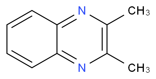 2,3-二甲基喹喔啉_分子结构_CAS_2379-55-7)