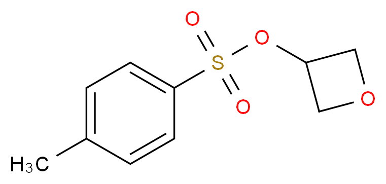 3-Oxetanyl 4-methylbenzenesulfonate_分子结构_CAS_)