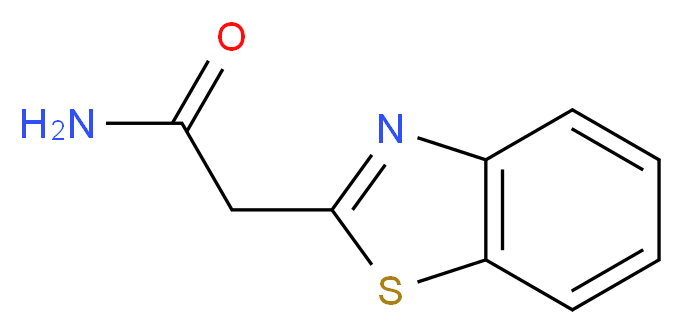 2-(1,3-benzothiazol-2-yl)acetamide_分子结构_CAS_51542-41-7)