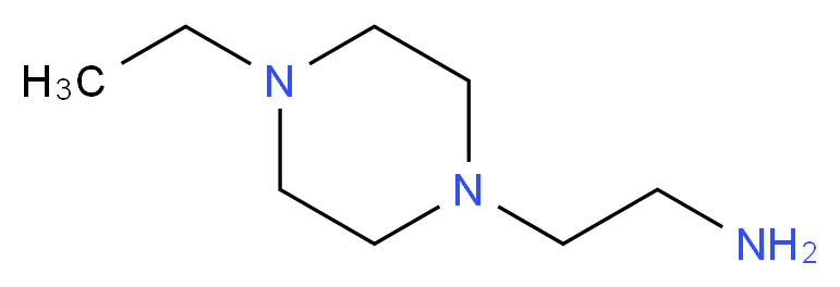 2-(4-Ethyl-piperazin-1-yl)-ethylamine_分子结构_CAS_4489-46-7)