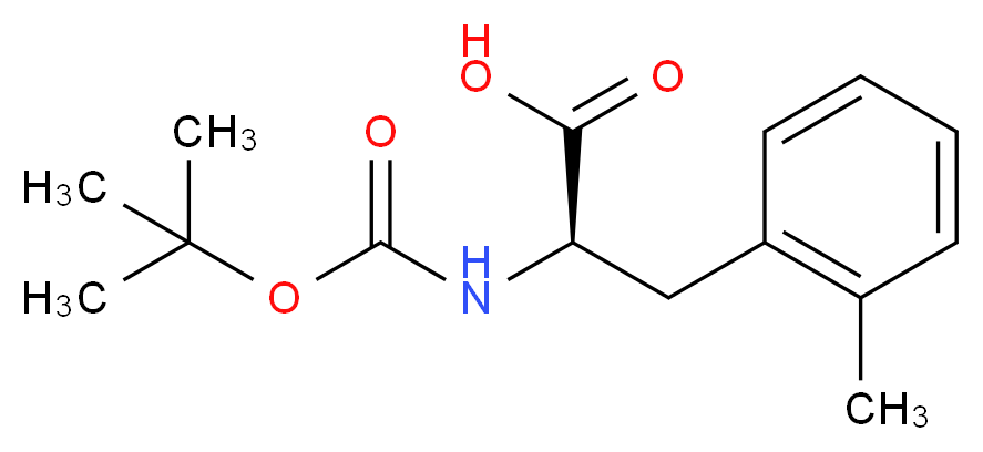2-Methyl-D-phenylalanine, N-BOC protected_分子结构_CAS_80102-29-0)